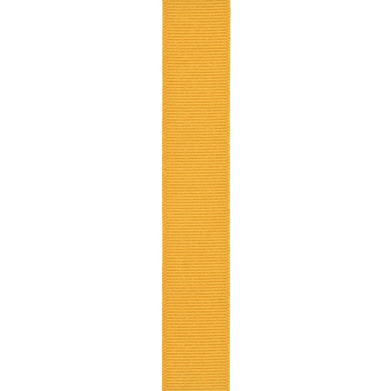 Berwick Offray 7/8" Grosgrain Ribbon, Yellow Gold, 100 Yards - Image 3